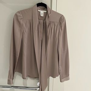 Dvf silk blouse